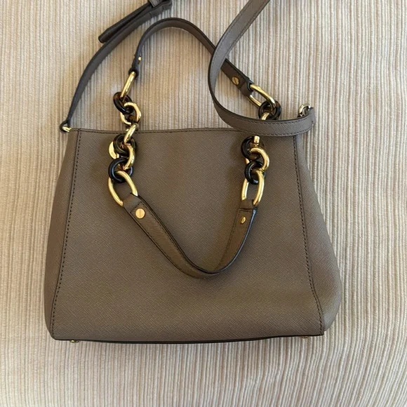 MICHAEL MICHAEL KORS Cynthia Saffiano Leather Satchel - Picture 5 of 14